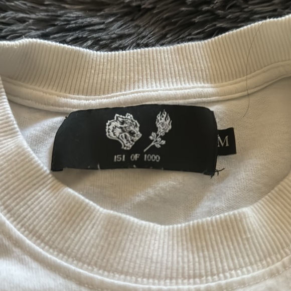 Darc Sport Women’s Medium white Civil Regime crop top - Picture 3 of 7